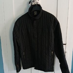 Oakley Black Quilted Womans's Jacket